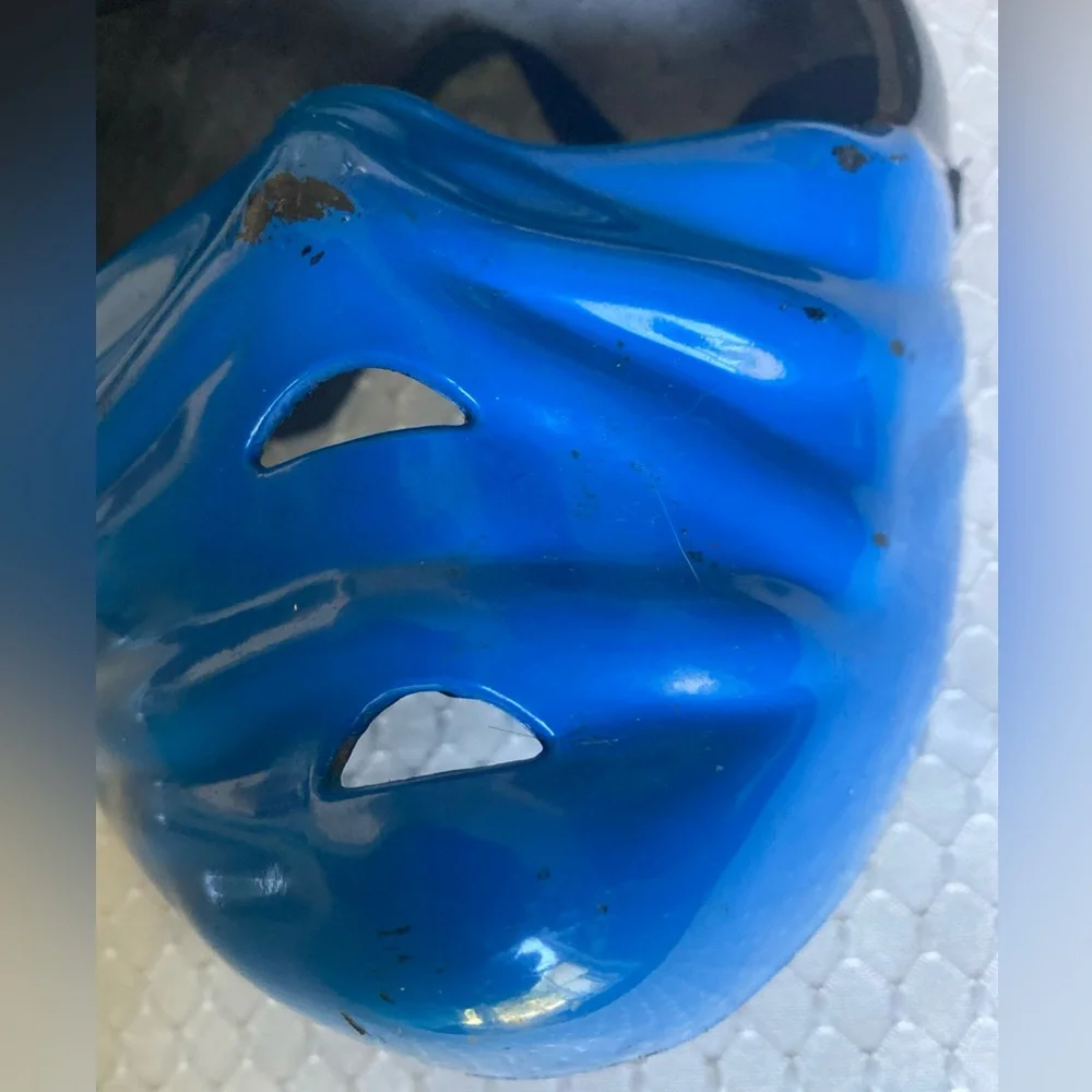 3/$29 - Ninja Hard Plastic Mask, 2pc Green & Red Kids Costume, Greenbrier Int.
